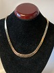 Geneve necklace with progression 8 carat GoldStamped 333Length 42 cm
