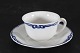 Blå OlgaThekop med underkopØ 9,5 cm