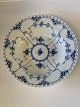 Blue Fluted LaceDeep plate 22.7 cm.Decoration No. 1/1079.