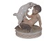 Royal Copenhagen FigurPan med gedekid fra 1898-1923