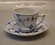 102.6 Cup and saucer (305.6) full lace B&G Blue Traditional porcelain full lace pierced rim
