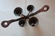 Sleigh bellVery fine, nostalgic and with a beautiful sound from the bells.Diam.: 24cm