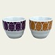 ArabiaEgg cupPurple and Orange*DKK 250 for the pair