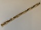 Armbånd i 14 karat GuldStemplet 585 AAA 15Fra 1951-1971 Aage AlbingLængde 18,5 cm caBrede 9,04 mm caTykkelse 2,83 mm ca