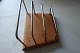Vintage / retro box file made of wood and metalL: about 11cm