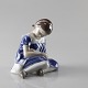 B&G figur 1526Pige med dukke9,5 cm