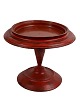 Antique Burmese footed dish / pedestal tray / table stand. Lacquer work. Late 19th century to early 20th century. Burma (Myanmar).