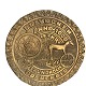 Heavy brass plaqueThe solar carDKK 1450