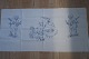 Forstykke/kommodestykke/"gardin"Smukt gammelt broderet stykke med blåt håndbroderi3 stemningsfulde illustrationer af Ole Lukøje126cm x 64cmAntikt, dansk linned og olmerdug er vores speciale