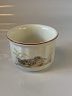 Jagtstellet  Mads Stage Ramekin skål  med Sneppe. Diameter  8 cm.Højde 5,7 cm.
