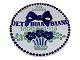 Aluminia Det Blaa Baand plate