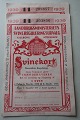 For samleren:Adgangskort til Det tiende (10de) alm. danske Købestævne i Fredericia , Søndag s. 14. August 1921