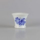 RC æggebæger 8214Blåblomst flet5 cm