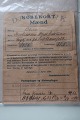 For samleren: Købekort for mænd i forbindelse med 2. verdenskrigDateret 1. april 1944