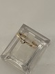 Stylish gold ring with diamonds in 14 carat GoldSize 51