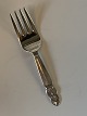 Sølv Kaktus Barnegaffel GJ  #sølvGeorg JensenStemplet :Sterling Princess Ingrid