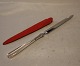 Paper knife 23.5 cm with red case Ascot Sterling Silver Flatware