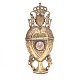Gilt silver vinaigrette by Hans Christian Winther, Copenhagen, 1748-1830. Dated 1806. H: 12cm. W: 93,2gr