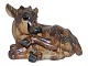 Arne Ingdam art pottery figurineCalf