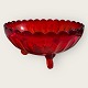 Fyns GlasværkRuby red bowl with "Toes"*DKK 300