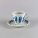 Lyngby kaffekop 114Blå Lotus7 cm