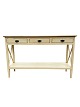 Console table - Painted white - 3 drawers - 1920