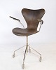 Syver kontorstol - model 3217 - Tidlig udgave - Arne Jacobsen & Fritz Hansen