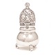 A. Dragsted, København: Krafitg strøbøsse i sølv fremstillet 1920. H: 17,5cm. V: 315gr