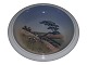 Royal Copenhagen Round tray with landscape
