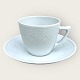 Bing & GrøndahlWeiße EleganzKaffeetasse#305*50 DKK