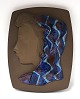 Royal Copenhagen ceramics. Relief. Johannes Hedegaard. Model 160 /2798. Height 32.5 cm. Width 25 cm. (1 quality)