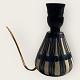 Retro lampeMed gult mønster*300Kr
