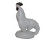 Royal Copenhagen figurHane med mat hvid glasur