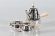Georg Jensen SølvStjert kande sukkerskål og flødekande