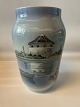 Royal Copenhagen vaseDeck no. 2858/1217 with motif of the Gunpowder Tower in Frederikshavn