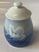 Mustard jar Christmas rose From Bing and GrondahlDeck no. 551