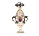 19th century silver vinaigrette by G. F. Biehl, Sonderburg, Denmark, 1811-56. Dated 1844. H: 13cm. W: 87,2gr