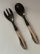 Kugle Georg Jensen surt og sødt. Ske og gaffel, SølvLængde 16 cm.