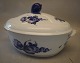 8172-10 Oveal Tureen 19 x 31 cm Danish Porcelain Blue Flower braided Tableware