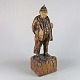 Håndskåret figurJæger