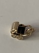Barnevogn Charms / Vedhæng i 14 karat guld Højde 14,12 mm