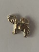 Elephant Charms / Pendant in 14 carat goldHeight 14.89 mm