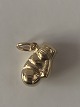 Boksehandske Charms / Vedhæng i 14 karat Højde 16,16 mm