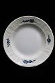 Royal Copenhagen Juliane Marie Blå Blomst lille dyb tallerken.RC# 10/12058.Dia:23cm...