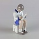 B&G figur 2184Pige som skriver13 cm