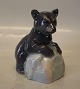 B&G 1997 Brown bear on rock 10 cm Figurine of the year Limited edition 0639 of 5000 B&G Porcelain