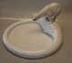 Royal Copenhagen The North Pole tray with one bear 32 x 20 cm Carl Johan Bonnesen 1921. Crystal Iceglaze  Royal Copenhagen Søren Berg 16-08-1928