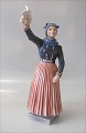 Dahl Jensen 1325 Fanoe girl waving 32 cm