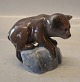 B&G  1994 Bear cup on rock  9 x 10.5 cm 1254/5000 Figurine of the year Limited Royal Copenhagen