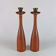 Lysestager i teak